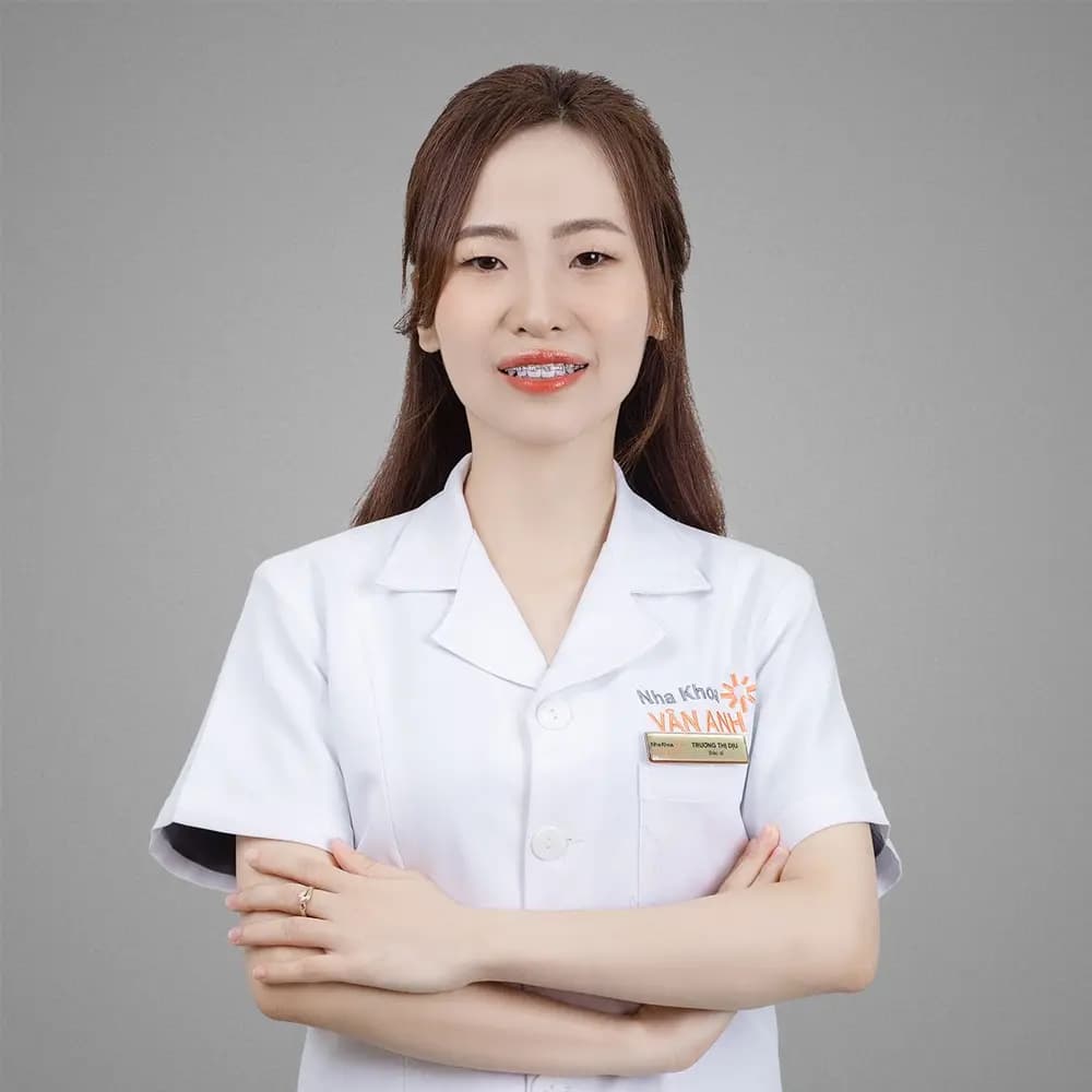 Bác sĩ Bs. Trương Thị Dịu có chuyên môn cao tại Nha khoa Vân Anh