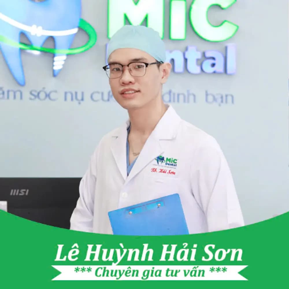 Bác sĩ Lê Huỳnh Hải Sơn có chuyên môn cao tại Nha khoa MIC