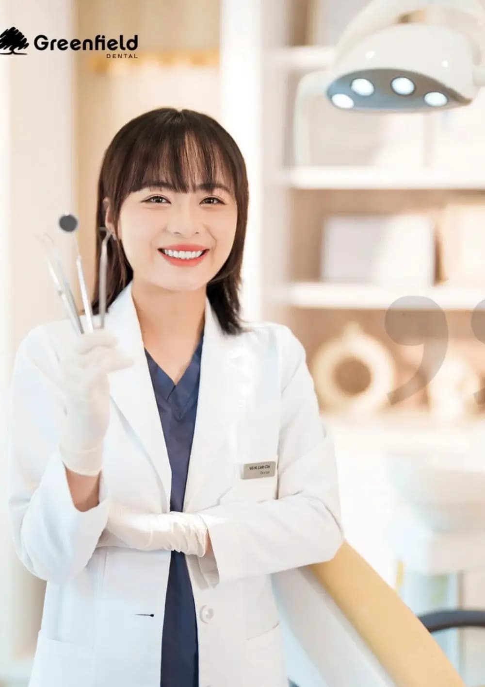 Bác sĩ Võ Nguyễn Linh Chi có chuyên môn cao tại Nha khoa Greenfield