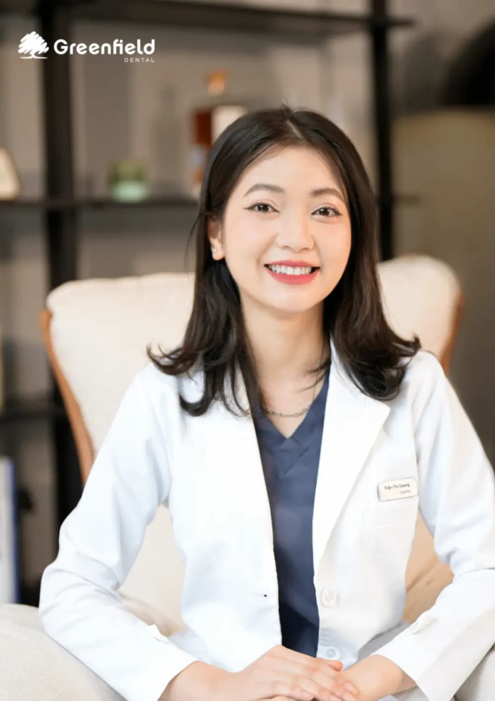 Bác sĩ Trần Thị Giang  có chuyên môn cao tại Nha khoa Greenfield