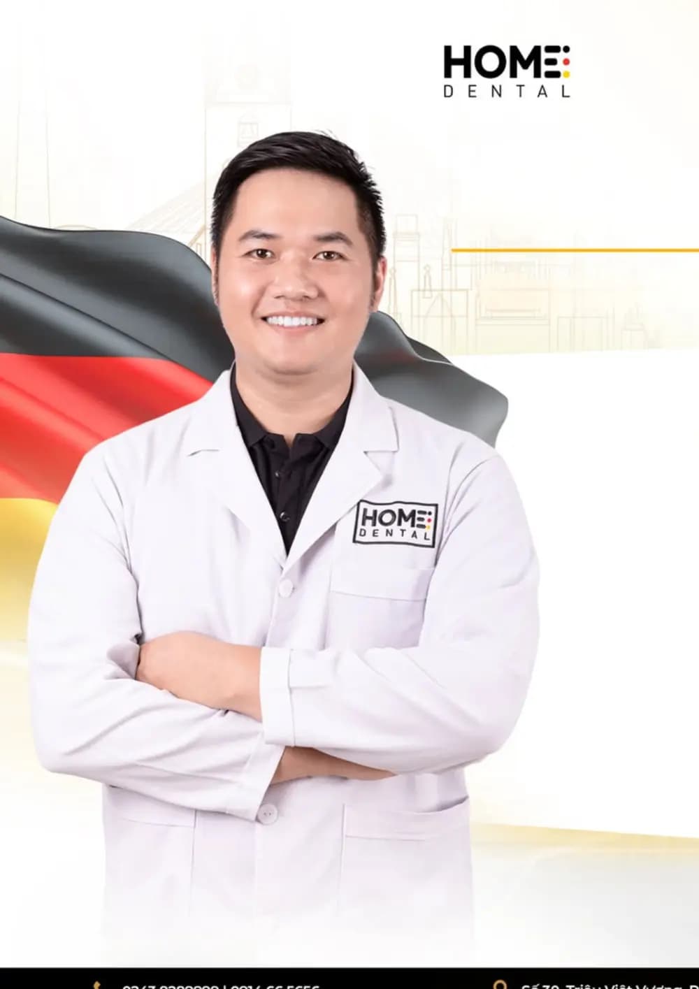 Bác sĩ Vũ Dương Thành có chuyên môn cao tại Nha Khoa Home Dental