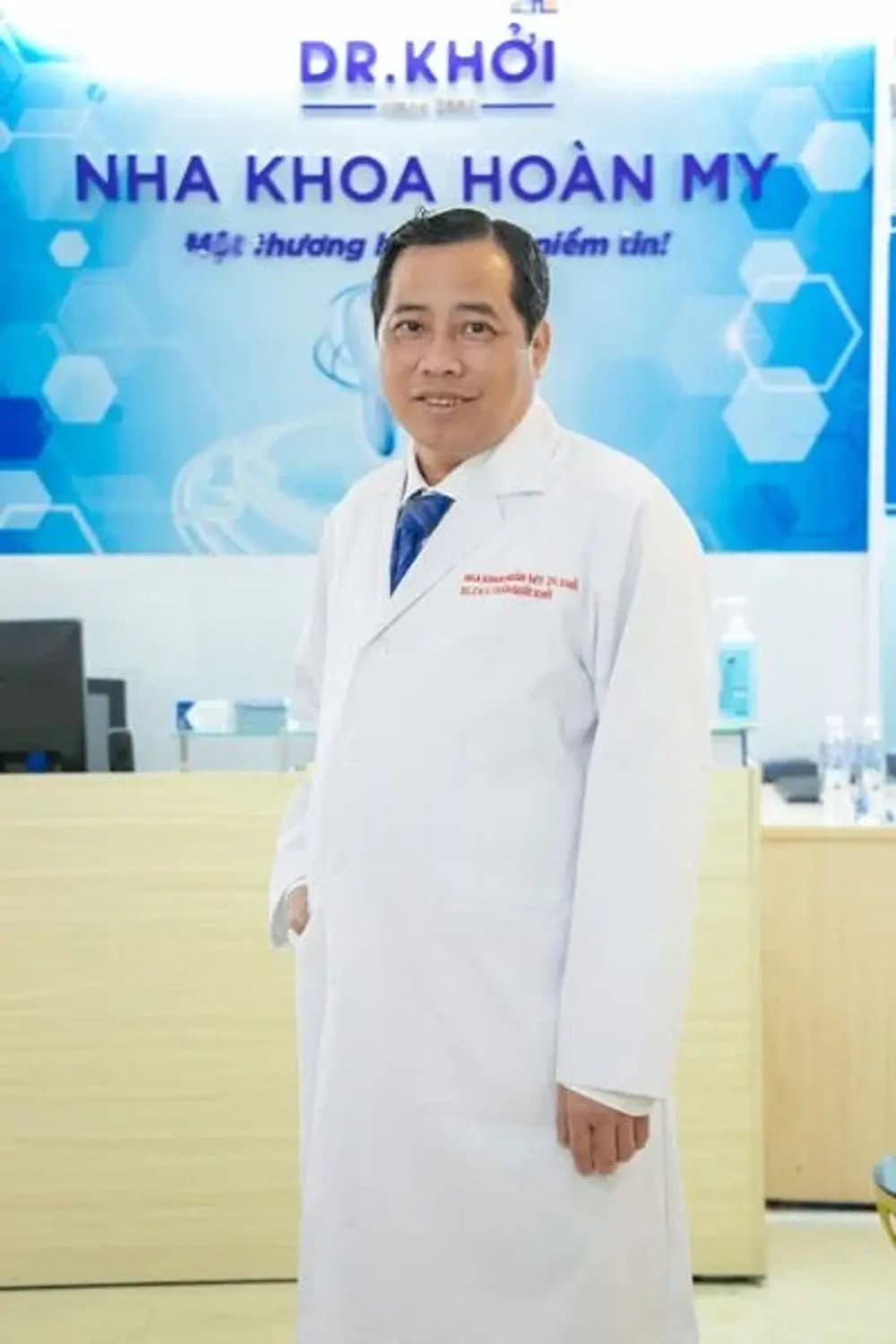 Bác sĩ Trần Quốc Khởi có chuyên môn cao tại Nha khoa Hoàn My - Dr Khởi