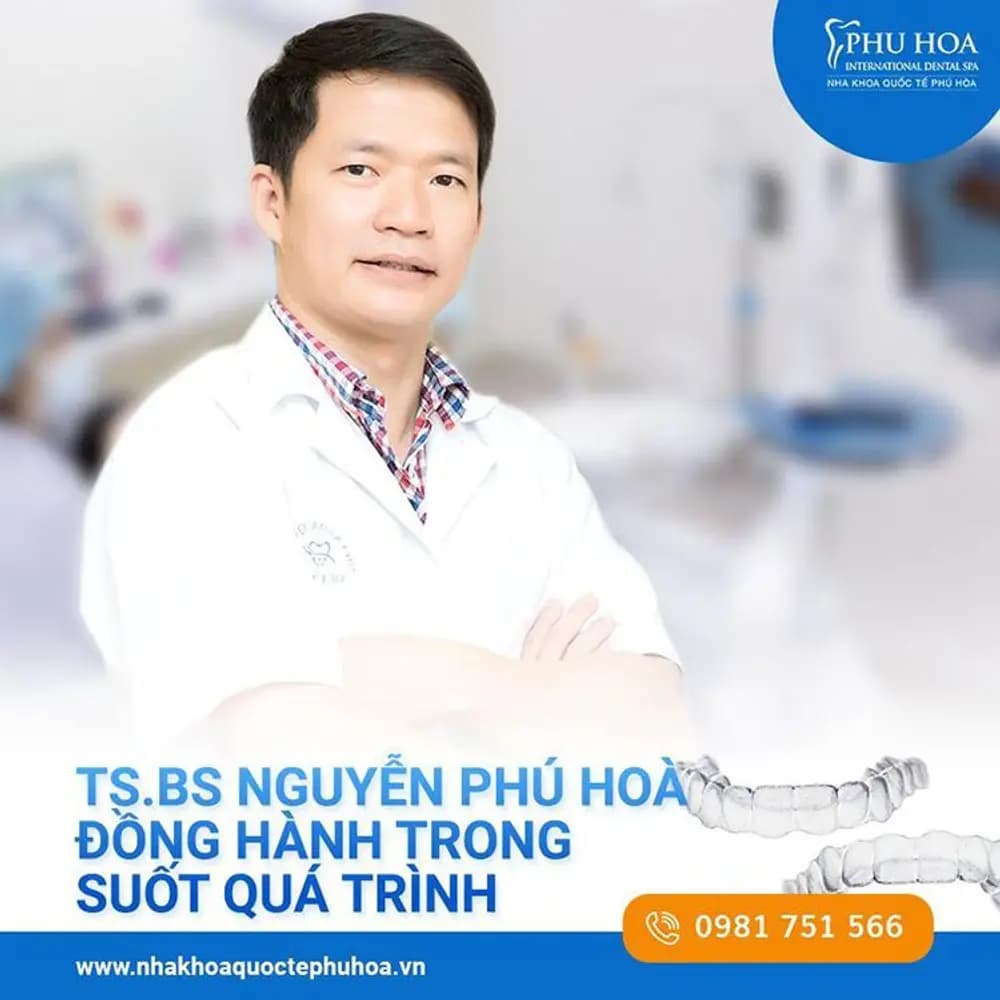 Bác sĩ TIẾN SĨ – BÁC SĨ NGUYỄN PHÚ HÒA có chuyên môn cao tại Nha khoa Quốc tế Phú Hòa