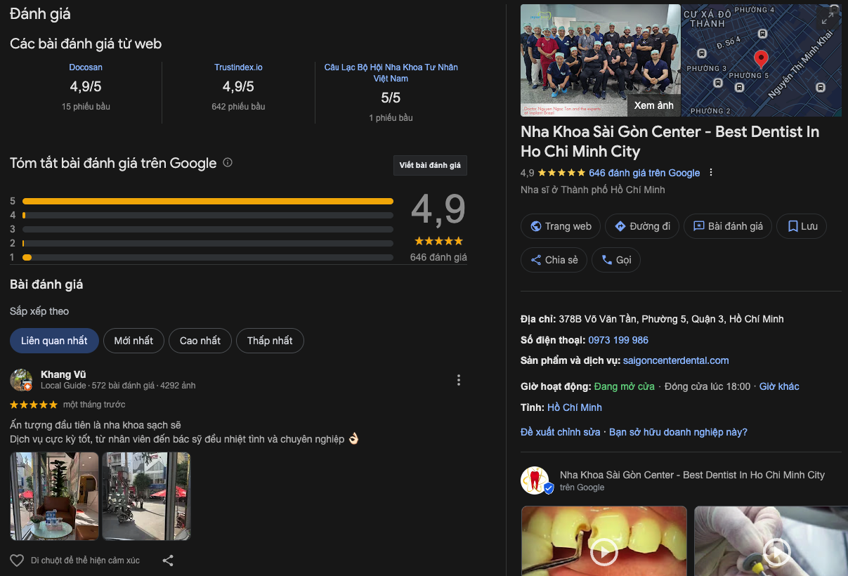 Đánh giá từ khách hàng