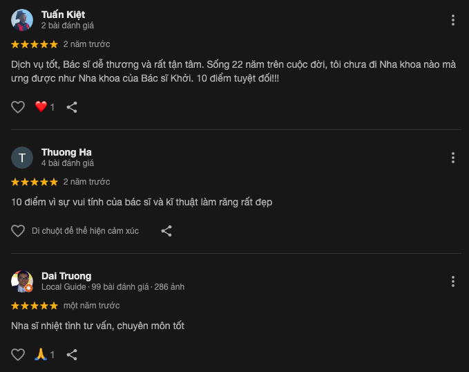 Đánh giá của khách hàng