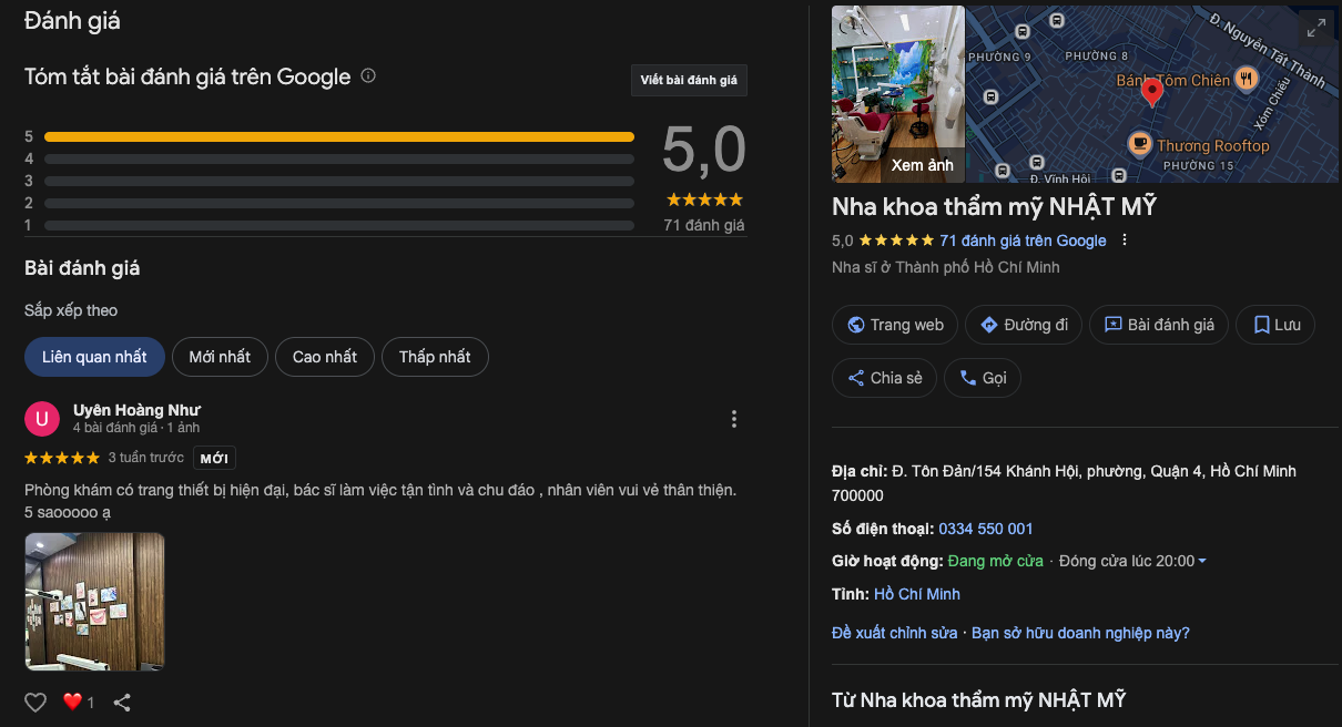 Đánh giá của khách hàng