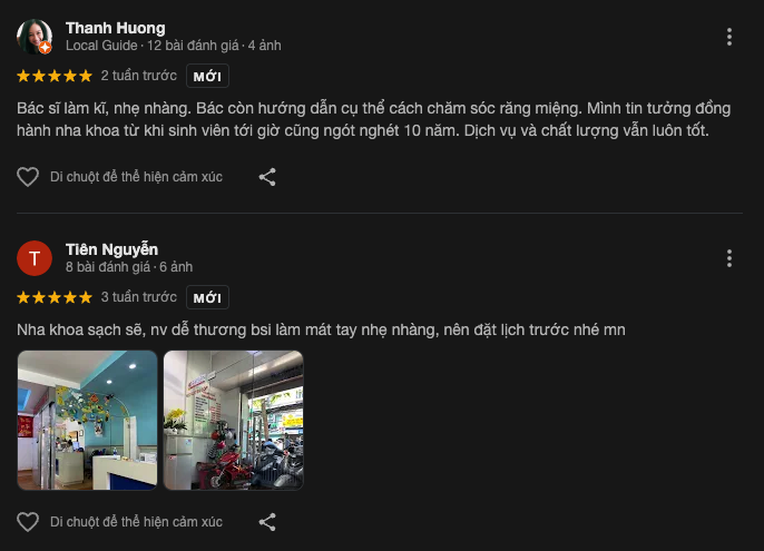 Đánh giá của khách hàng