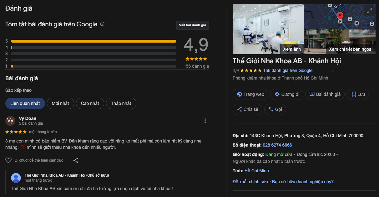 Đánh giá của khách hàng