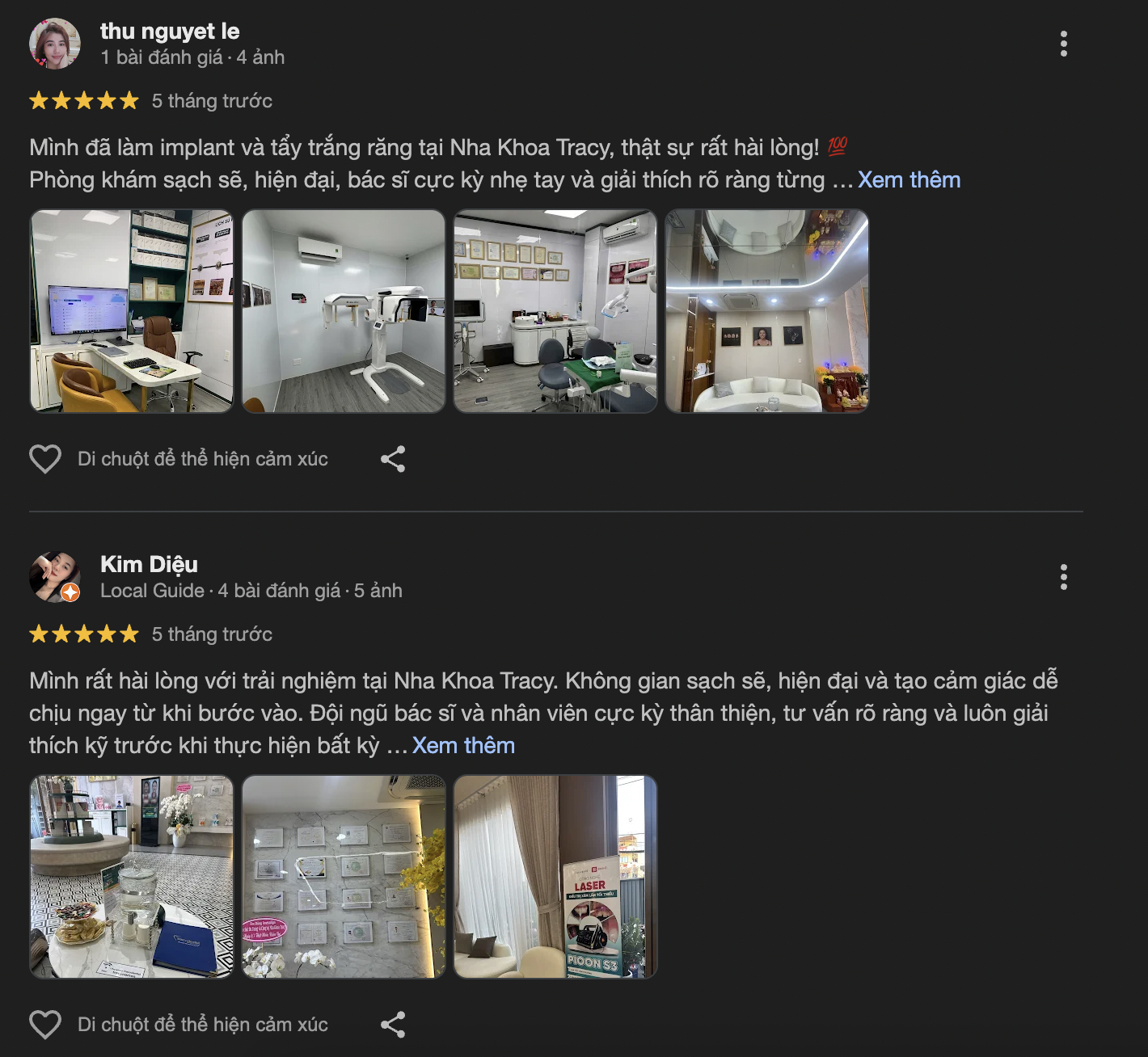 Đánh giá từ khách hàng