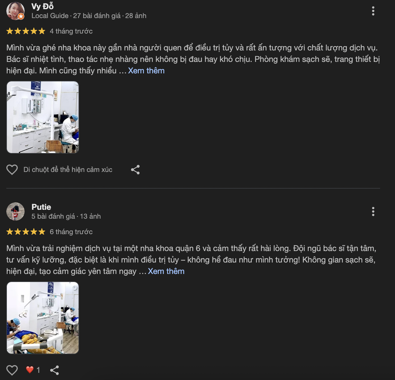 Đánh giá từ khách hàng