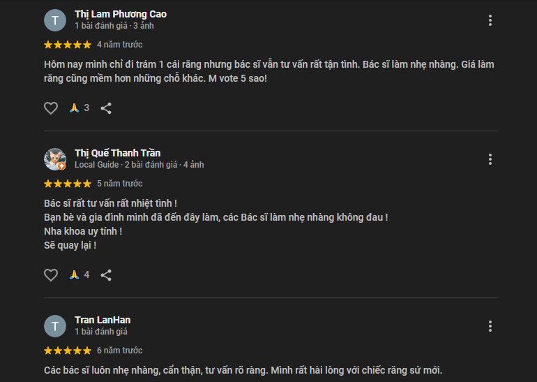 Đánh giá của khách hàng