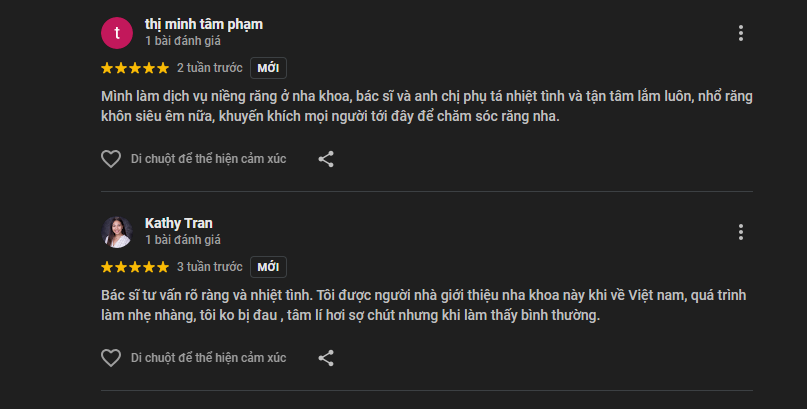 Đánh giá của khách hàng