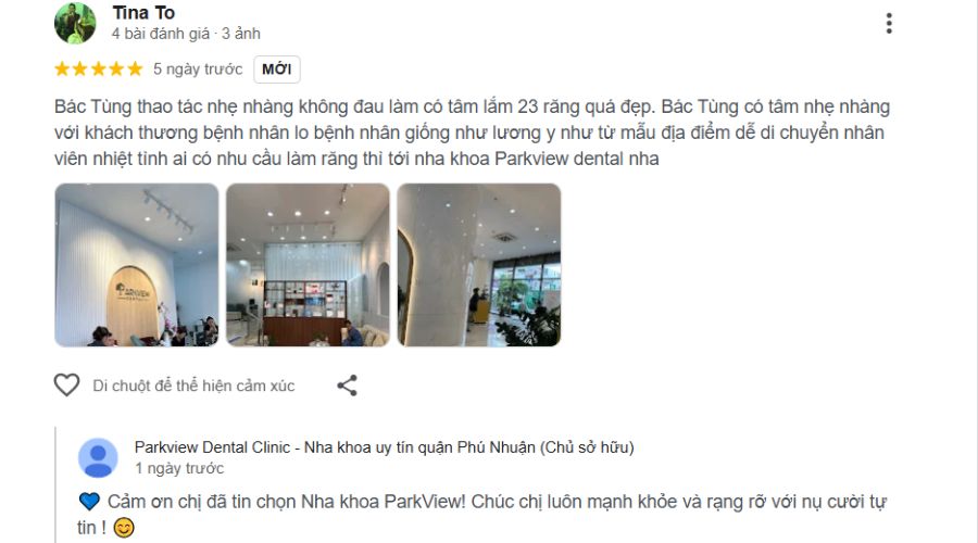 Đánh giá khách hàng