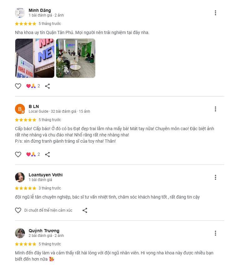 Đánh giá từ khách hàng