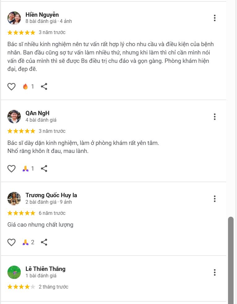 Đánh giá từ khách hàng