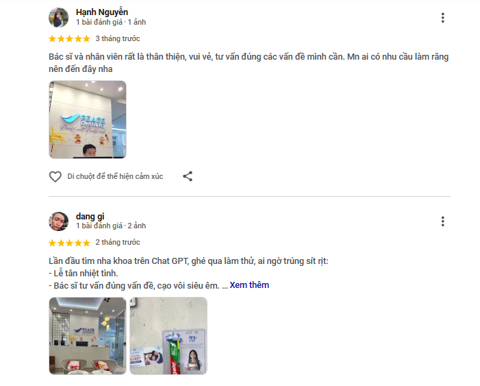 Đánh giá của khách hàng