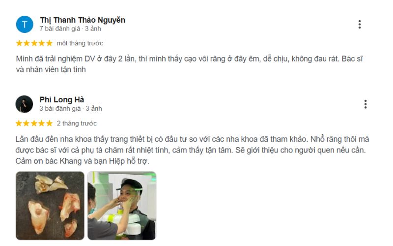 Đánh giá khách hàng