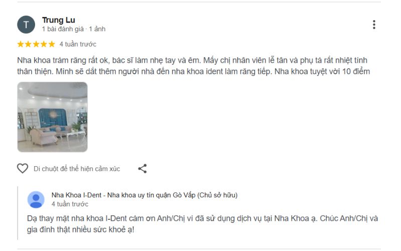 Đánh giá khách hàng