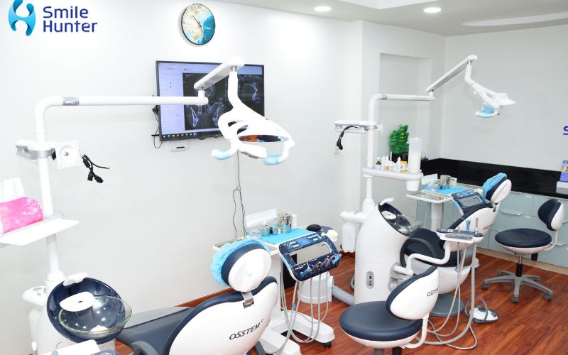 Nha khoa trang bị thiết bị nhập khẩu từ châu Âu cùng không gian phòng khám hiện đại 