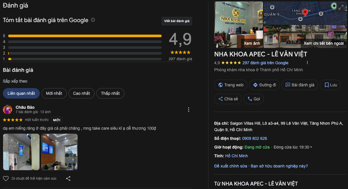 Đánh giá từ khách hàng