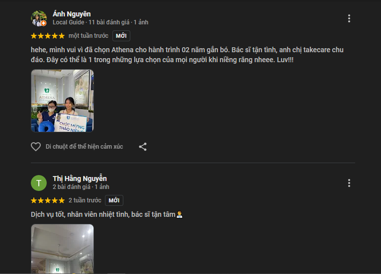 Đánh giá về Athena