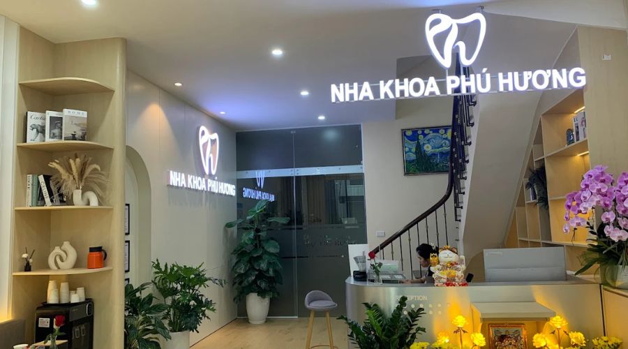 Không gian ấm áp, thân thiện tại nha khoa Phú Hương