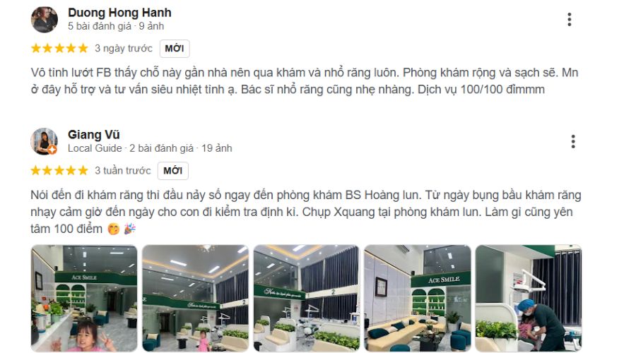 Đánh giá về ACE