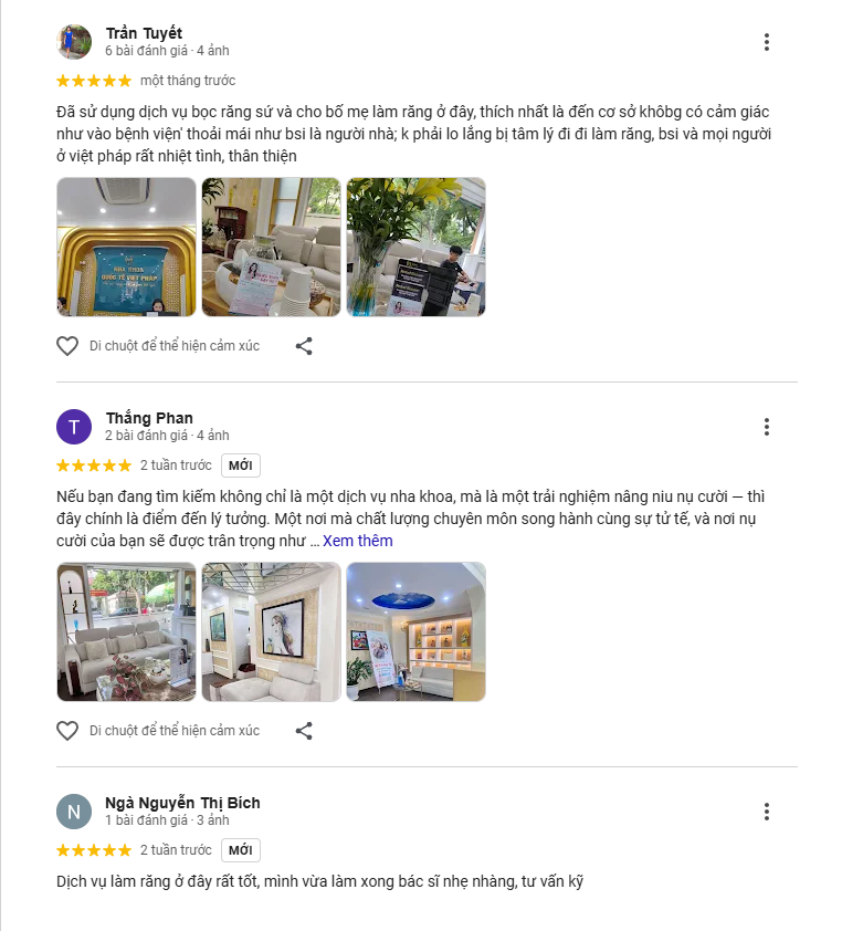 Đánh giá về Việt Pháp