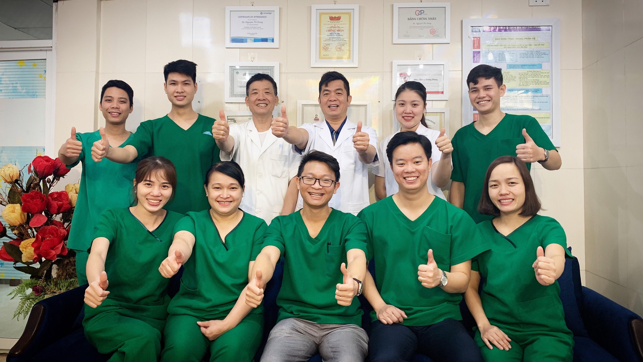 Điểm mạnh của nha khoa là đội ngũ bác sĩ giàu kinh nghiệm