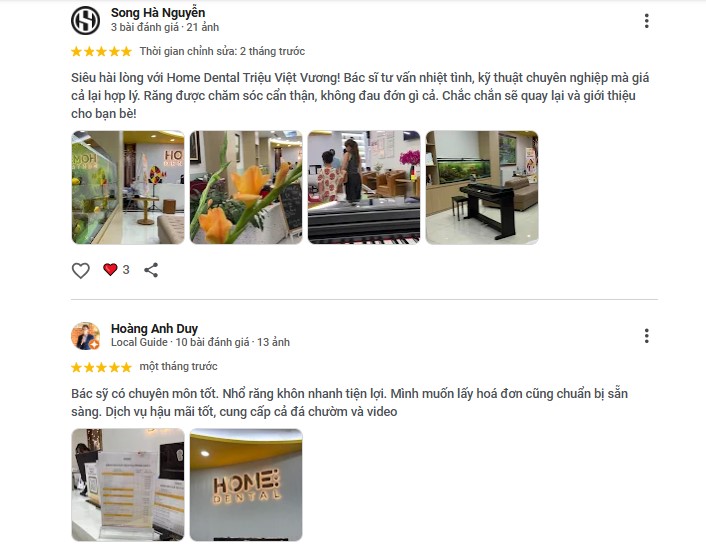 Đánh giá về Home