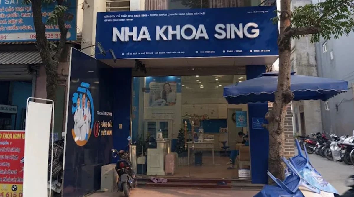 Nha khoa Sing An Khánh được biết đến là một địa chỉ chăm sóc răng miệng theo tiêu chuẩn Singapore