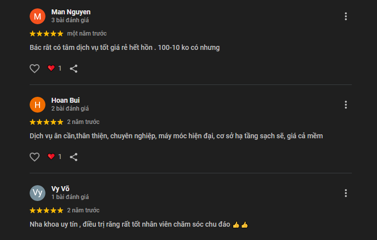 Nhận xét về SAM