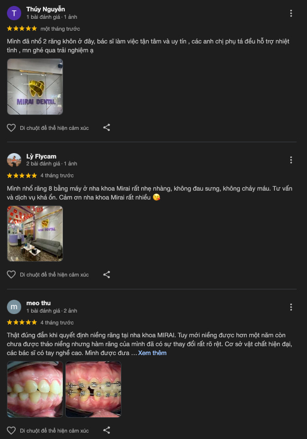 Đánh giá về Mirai