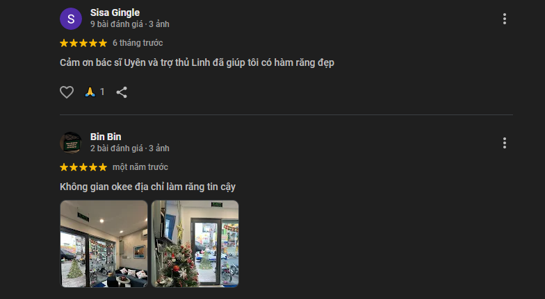 Đánh giá về Peace Dentistry