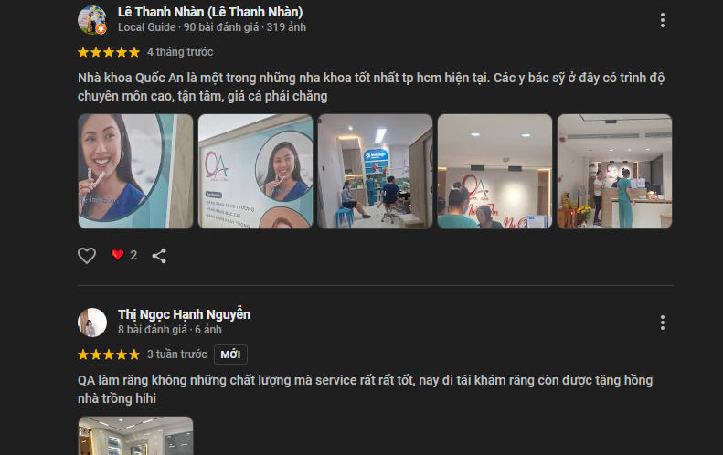 Nhận xét về Quốc An