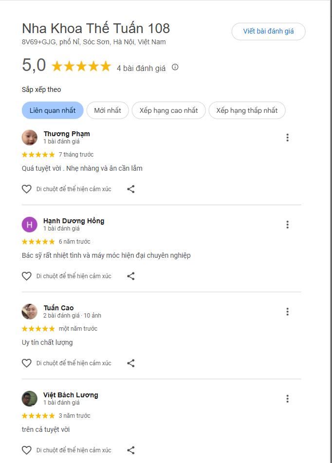 Đánh giá về Thế Tuấn