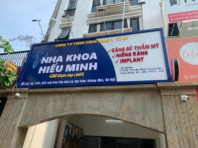 Nha khoa Hiếu Minh nằm ngay tại khu đô thị Kim Văn - Kim Lũ thuận tiện đi lại