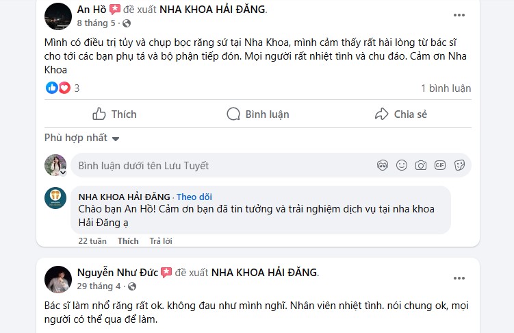 Đánh giá về Dr Hải Đăng