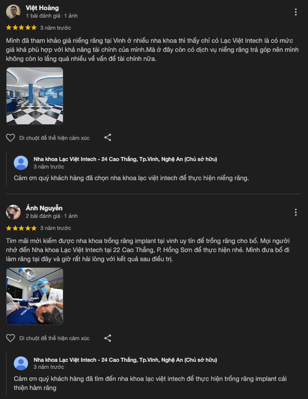 Đánh giá về Lạc Việt Vinh