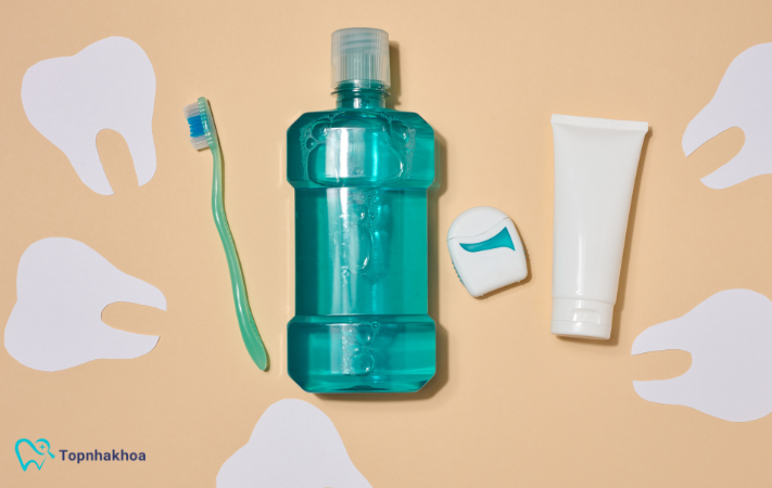 Bệnh nhân được hướng dẫn ăn uống, vệ sinh miệng đúng cách