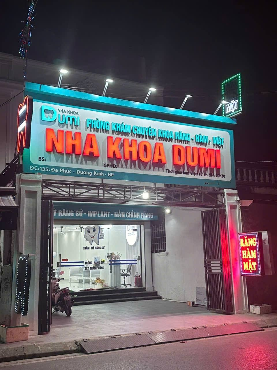 Phòng khám DUMI có không gian nhỏ nhưng sạch sẽ