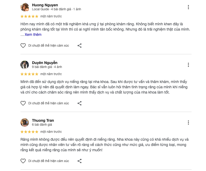 Đánh giá về Be Dental