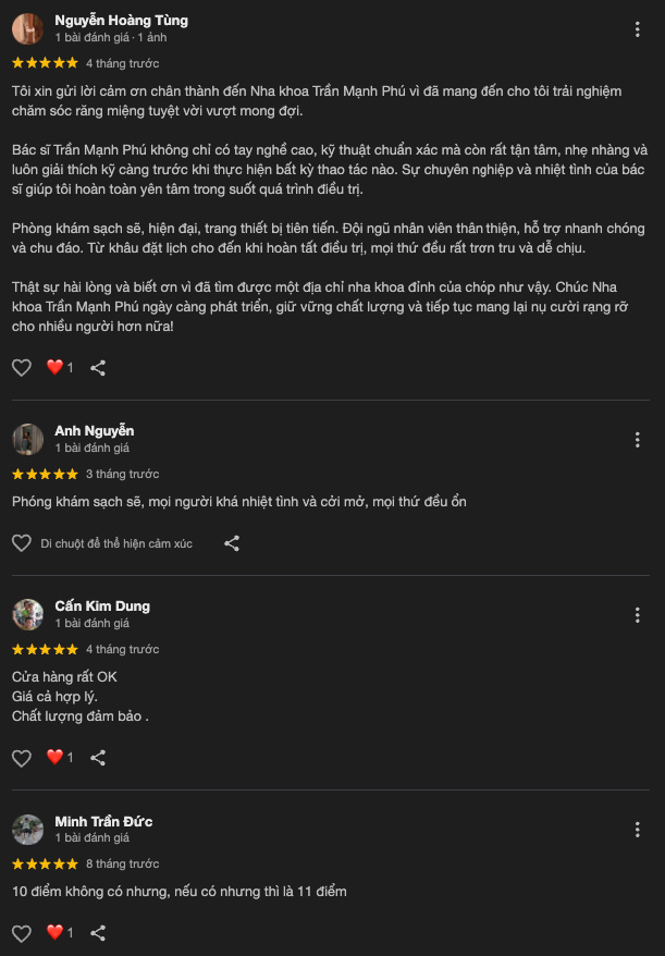 Đánh giá về Mạnh Phú