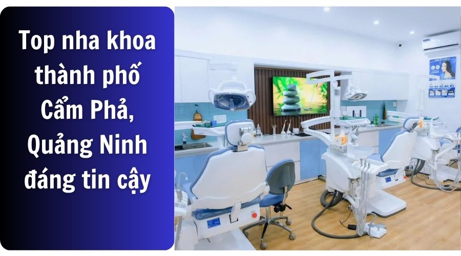 Nha khoa thành phố Cẩm Phả là địa chỉ chăm sóc răng miệng uy tín được nhiều khách hàng tại Quảng Ninh tin tưởng