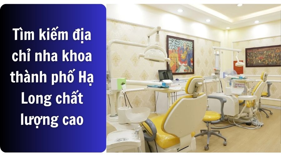 Nha khoa thành phố Hạ Long mang đến chất lượng dịch vụ vượt trội và đội ngũ bác sĩ giàu kinh nghiệm