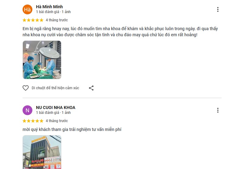 Đánh giá về Nụ Cười Vĩnh Phúc