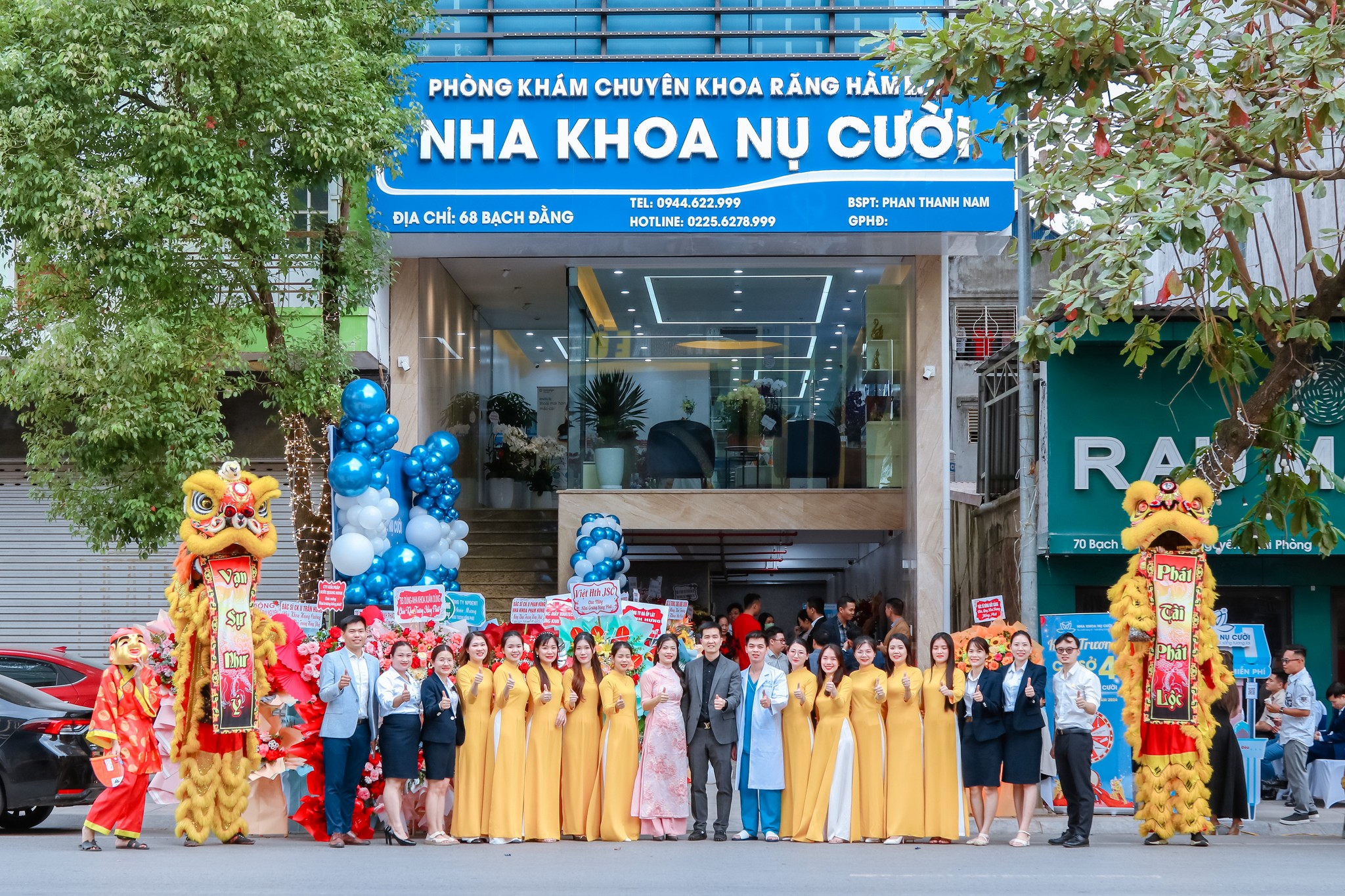 Nụ Cười là một thương hiệu có quy mô lớn, mang dịch vụ chuẩn quốc tế đến với người dân Thủy Nguyên