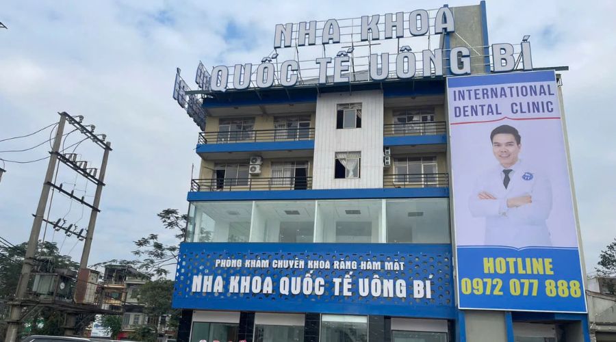 Nha khoa Quốc Tế Uông Bí thuộc hệ thống Nha khoa Quốc Tế Quảng Ninh – chuỗi phòng khám uy tín hàng đầu trong lĩnh vực nha khoa thẩm mỹ